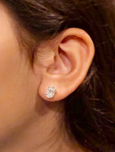 Load image into Gallery viewer, Oval Shape Diamond Stud Earrings IGI Certified Prong set Style 14k Solid Yellow Solid Gold 3.00ct Stud Earrings