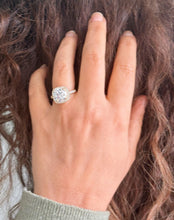 Load image into Gallery viewer, Round Cut Diamond Engagement Ring Halo Wedding Bridal Ring Filigree Style IGI Certified 14k Solid Yellow Gold 4.65cttw G-VS2