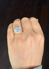 Load image into Gallery viewer, Round Cut Diamond Engagement Ring Halo Wedding Bridal Ring Filigree Style IGI Certified 14k Solid Yellow Gold 4.65cttw G-VS2
