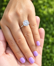 Load image into Gallery viewer, Round Cut Diamond Engagement Ring IGI Certified 5.00ct 14k Solid White Gold Solitaire Style Bridal Ring Minimalist Wedding Ring G-VS2
