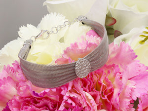 White Gold Rhodium Sterling Silver .925 Elegant Design, Man Made Simulated Diamond, Bracelet, Bangle, Deco, Pave Set, Bridal, Wedding Gift